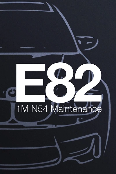 E82 1M N54 Black Sapphire Metallic: Maintenance Book