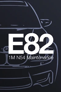 E82 1M N54 Black Sapphire Metallic: Maintenance Book