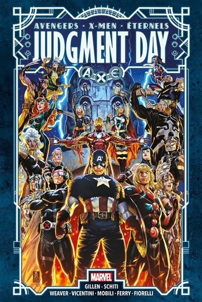 Avengers, X-Men, Eternels: judgment day
