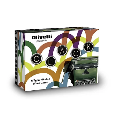 Olivetti Presents: Clack: A Type-Minded Word Game