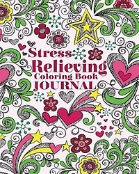 Stress Relieving Coloring Book Journal