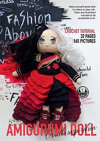 Amigurumi Doll : Cruella inspired crochet pattern: Cruella inspired crochet pattern