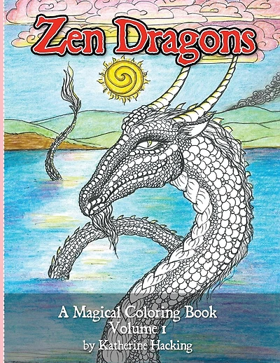 Zen Dragons: A Magical Coloring Book