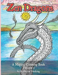 Zen Dragons: A Magical Coloring Book