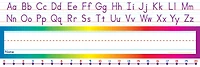 Alphabet-Number Line (Standard) Name Plates