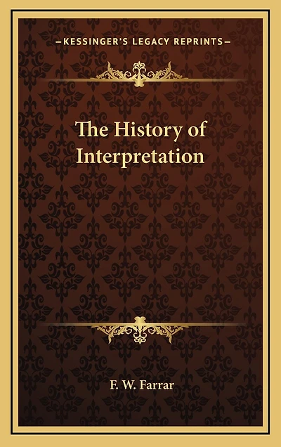 The History of Interpretation