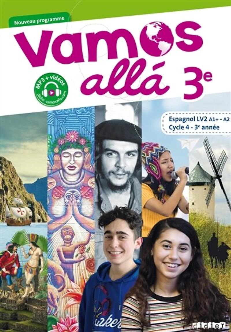 Vamos alla 3e, espagnol LV2 A1+-A2, cycle 4, 3e année: nouveau programme