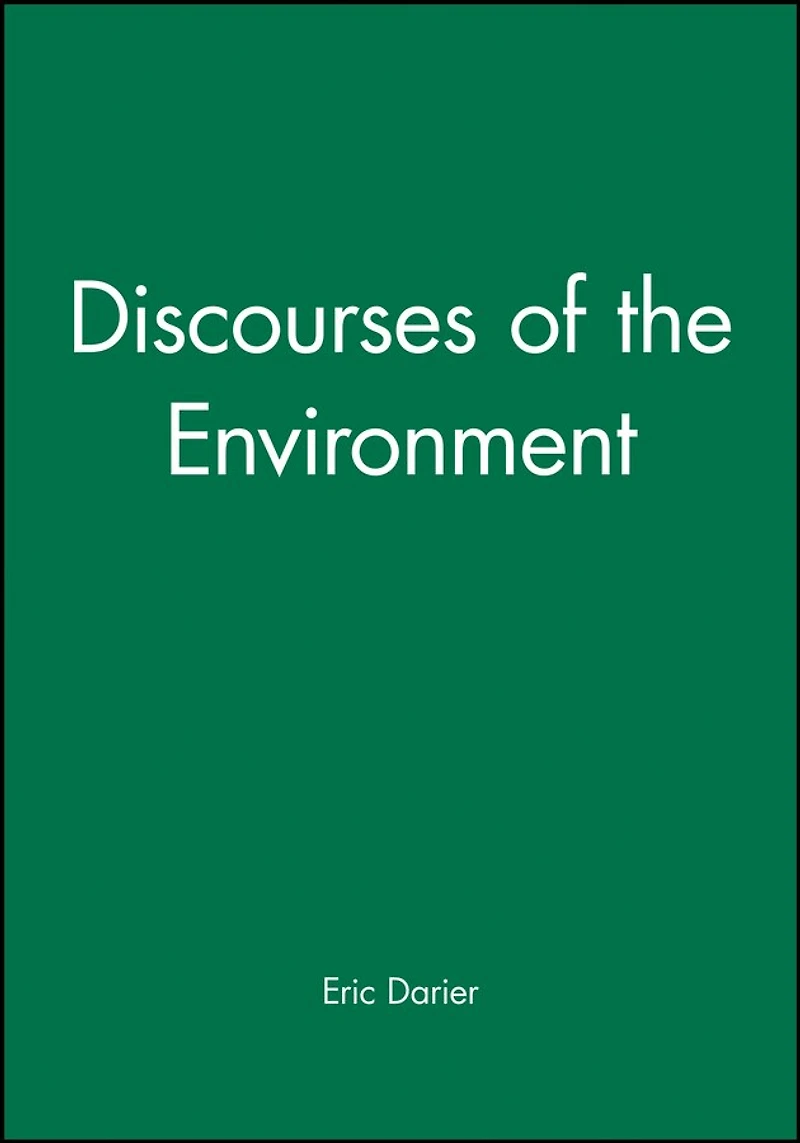 Discourses of the Environment