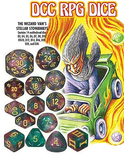 DCC Dice - The Wizard Van’s Stellar Stowaways