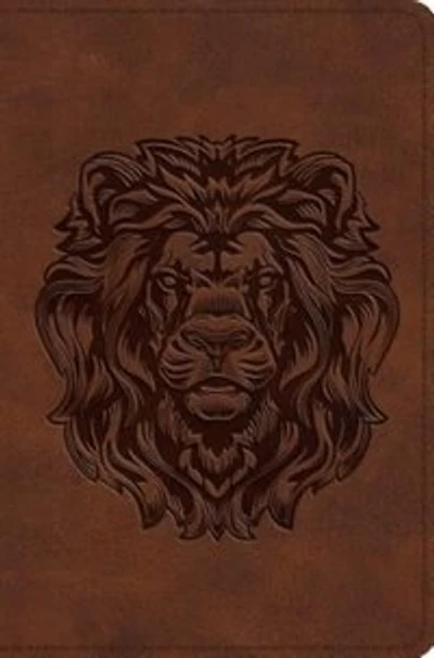 Esv Compact Bible (trutone, Royal Lion)