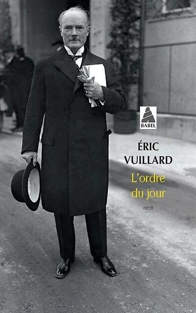 L' ordre du jour: récit