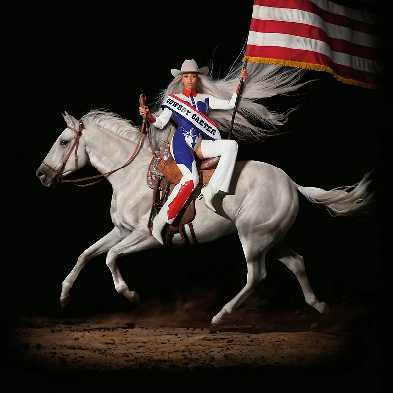 Cowboy Carter Official Vinyl by Beyoncé (2 Black LPs)