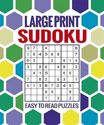 Large Print Sudoku: Easy To Read Puzzles