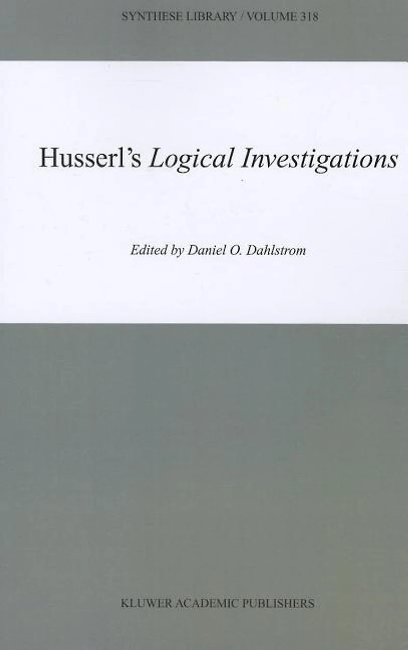 Husserl's Logical Investigations