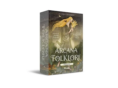 Arcana of Folklore Oracle: 50 Cards & Guidebook