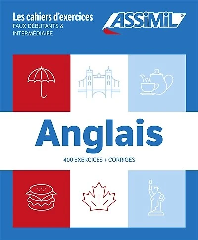 English Notebook Set for Beginners and Intermediate (Coffret Cahiers Anglais Fx Débutants+intermédiaire)