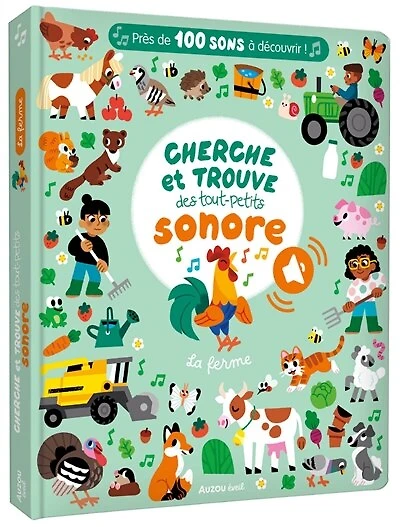cherche et trouve des tout-petits sonore - la ferme: cherche et trouve des tout-petits sonore
