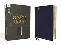 NASB, The Grace and Truth Study Bible (Trustworthy Practical Insights), Hardcover, Green, Red Letter, 1995 Text, Comfort Print