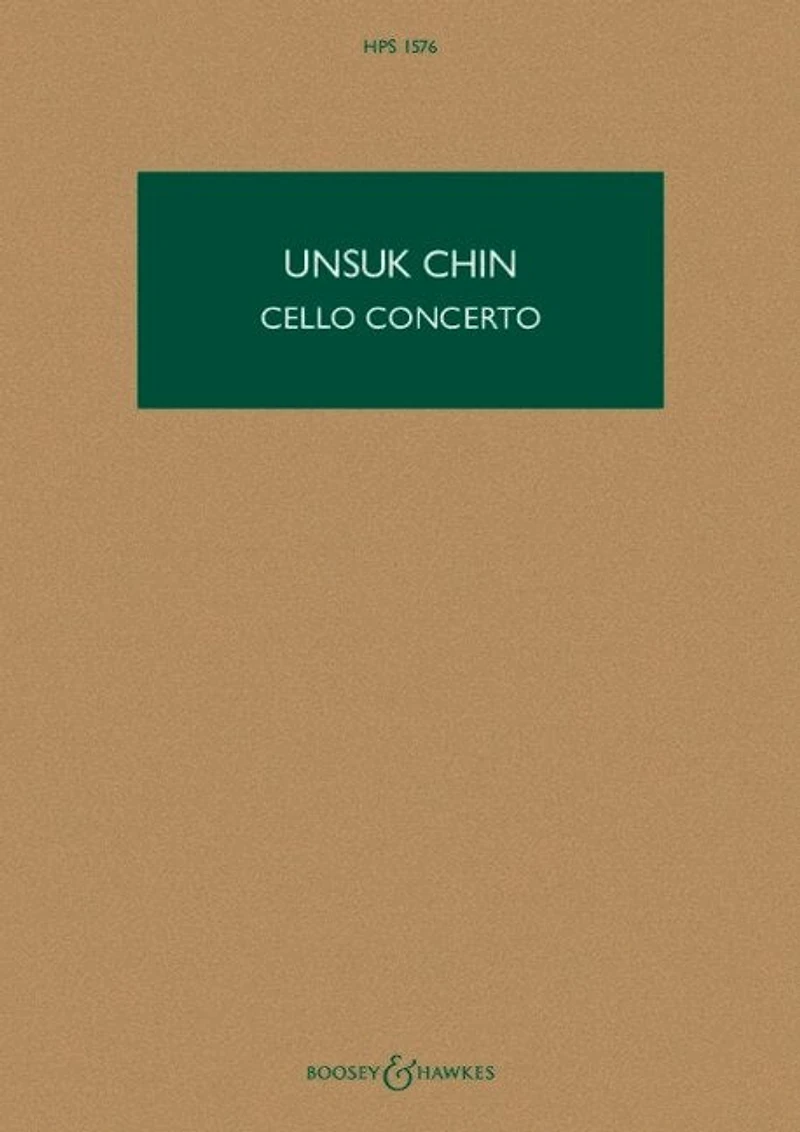 Chin: Cello Concerto HPS 1576 Study Score