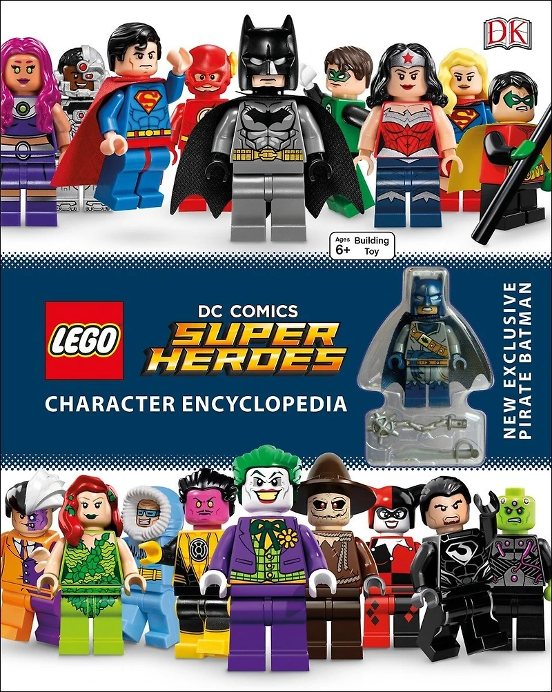 LEGO DC Comics Super Heroes Character Encyclopedia: New Exclusive Pirate Batman Minifigure