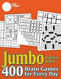 USA TODAY Jumbo Puzzle Book: 400 Brain Games for Every Day