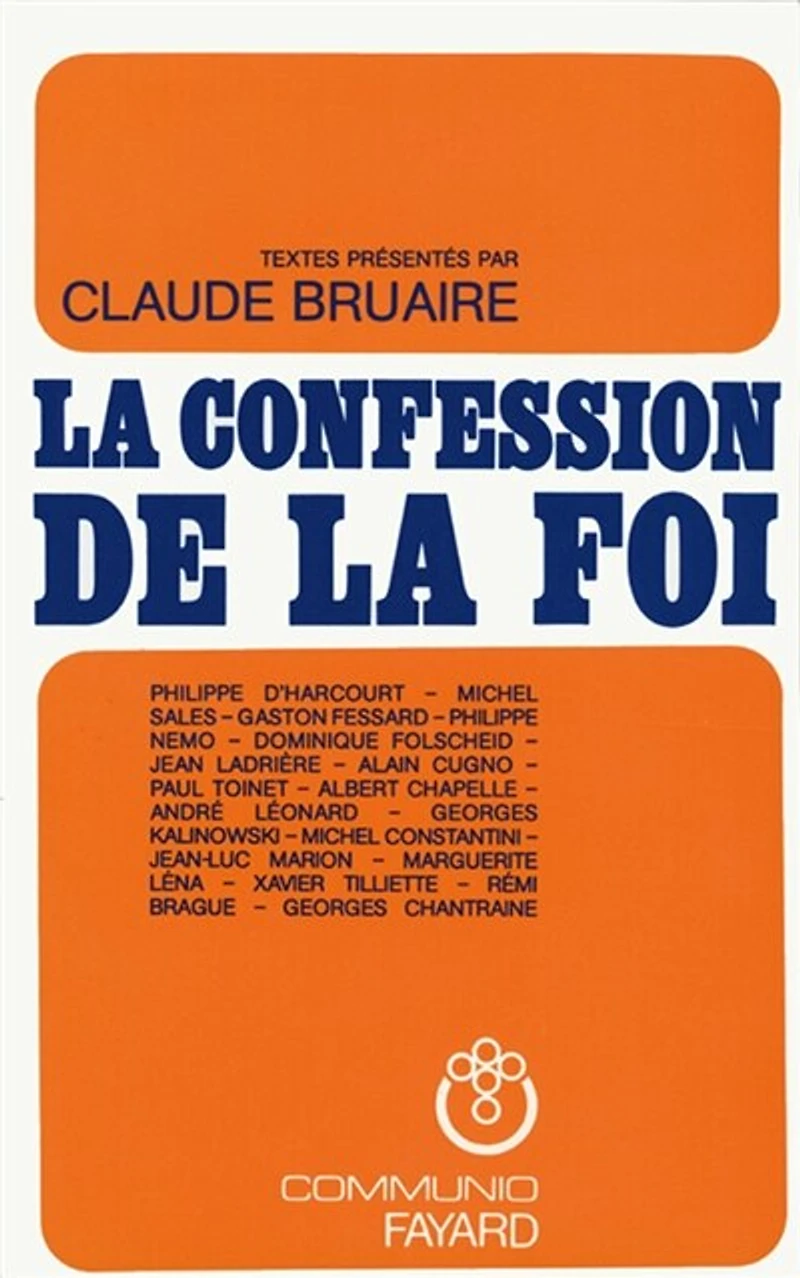 la Confession de Foi chrétienne