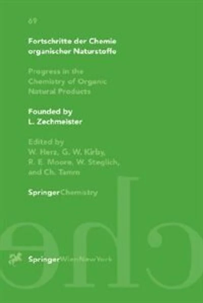 Fortschritte der Chemie organischer Naturstoffe Progress the Chemistry of Organic Natural Products 69