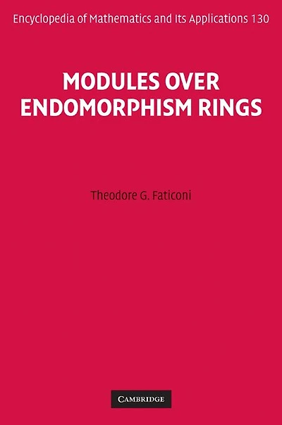 Modules over Endomorphism Rings