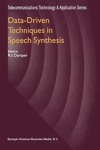 Data-Driven Techniques Speech Synthesis