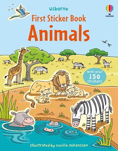 First Sticker Book Animals