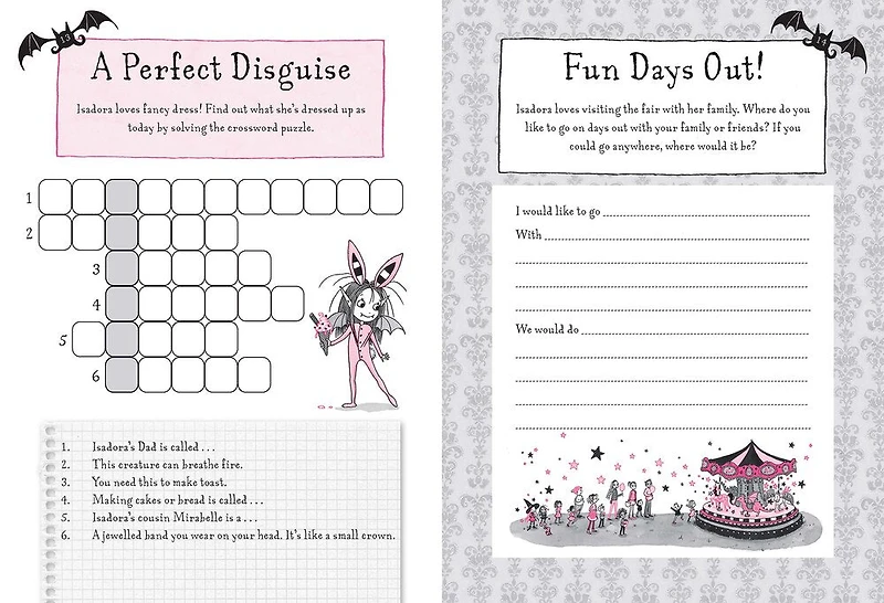 Isadora Moon: The Winter Sparkle Activity Book