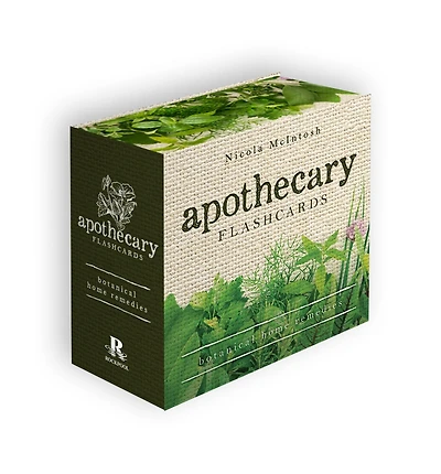 Apothecary Flashcards: A Pocket Reference Explaining Herbs and Their Medicinal Uses (40 Full-Color Cards)