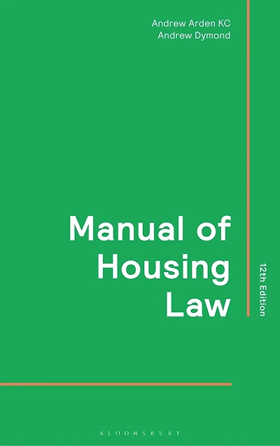 Manual of English Housing Law