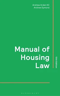 Manual of English Housing Law