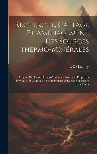 Recherche, Captage Et Aménagement Des Sources Thermo-Minérales: Origine Des Eaux Thermo-Minérales; Géologie; Propriétés Physiques Et Chimiques. Cours Professé À L'école Supérieure Des Mines