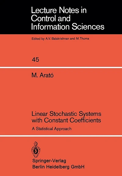 Linear Stochastic Systems with Constant Coefficients: A Statistical Approach