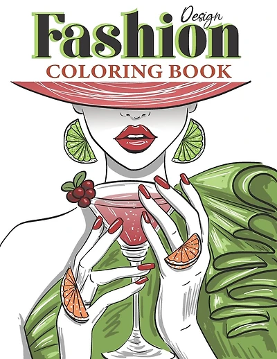 Fashion Design Coloring Book: dover Fashion Art For Teens And Adults - Vogue Coloring Pages - fashion designer for girls - fashion illustration outfit of the day - teen vogue handbook - droomreis coloring book
