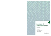 Principles of Administrative Law