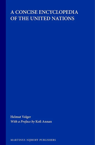 A Concise Encyclopedia of the United Nations