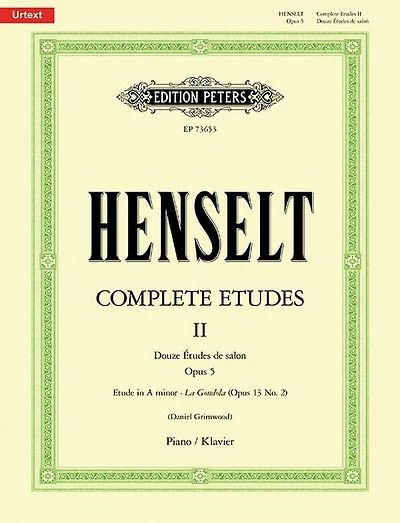Complete Etudes: Douze Etudes de salon, Op. 5