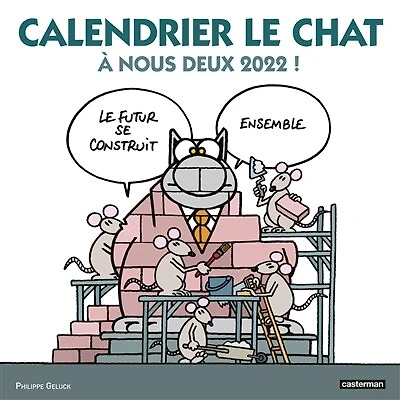 Calendrier Le Chat: à nous deux 2022 !
