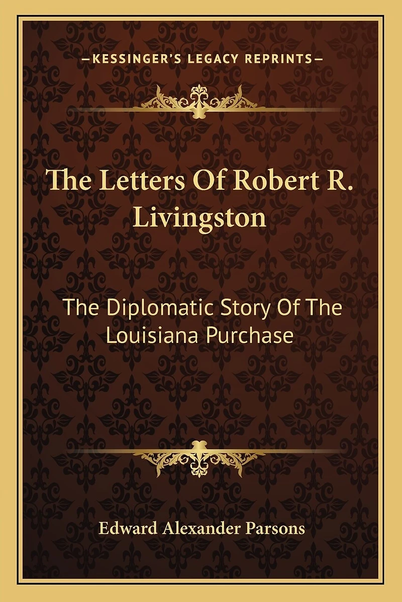 The Letters Of Robert R. Livingston: The Diplomatic Story Of The Louisiana Purchase