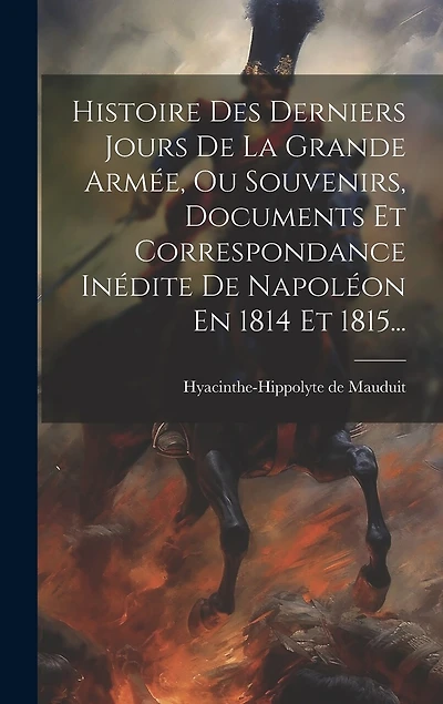Histoire Des Derniers Jours De La Grande Armée, Ou Souvenirs, Documents Et Correspondance Inédite De Napoléon En 1814 Et 1815...