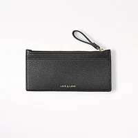 Zipper Cardholder, Black