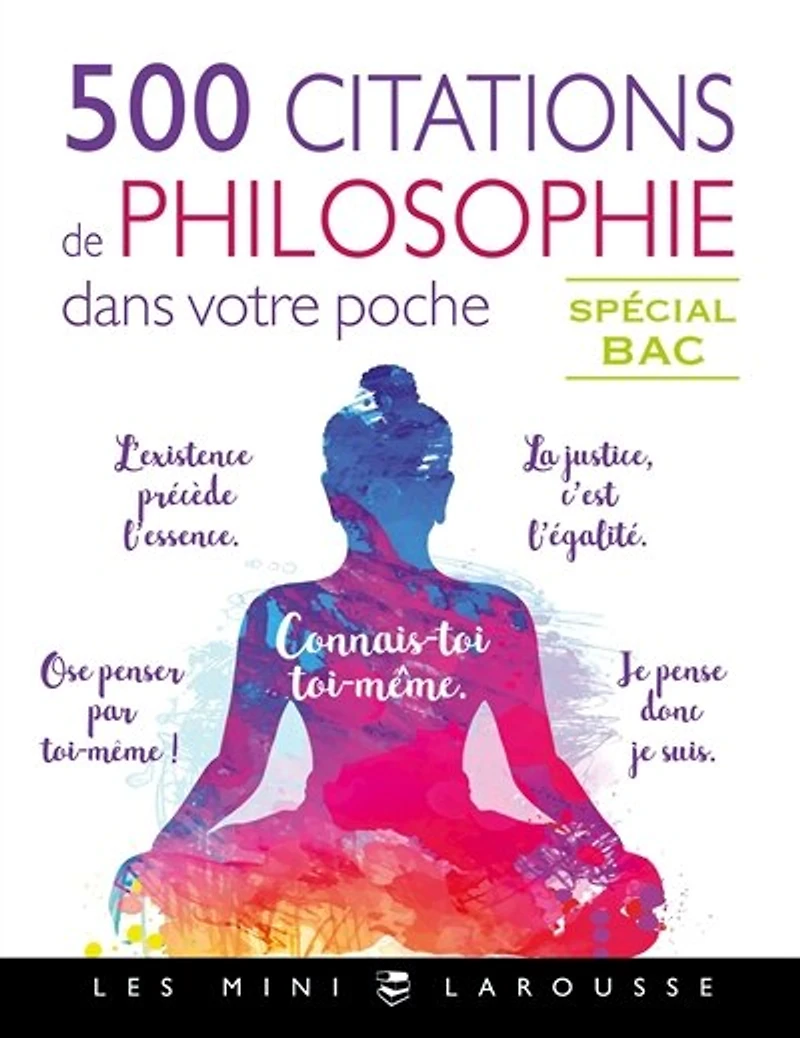 500 CITATIONS DE PHILOSOPHIE DANS VOTRE POCHE
