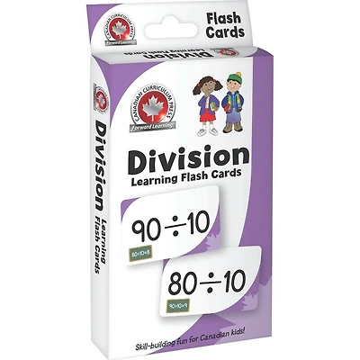 Flashcards - Division - Learning Flash Cards