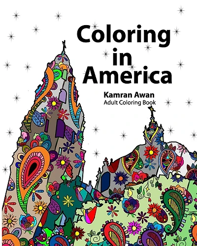 Coloring In America: Adult Coloring Book