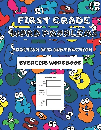 1st Grade Wordproblem: Exercise Book Addition Subtraction Mixed Easy to Medium With Answer Key