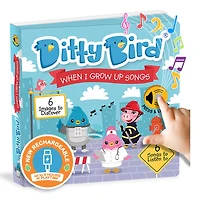 Ditty Bird | When i grow up songs |Interactive Musical Sound book for toddlers 1- 3 | Early learning toy with sounds | I am a Firefigher