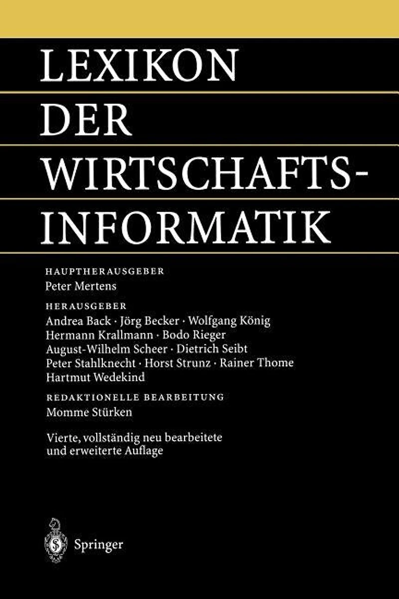 Lexikon der Wirtschaftsinformatik